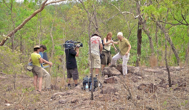 Ali During Filming